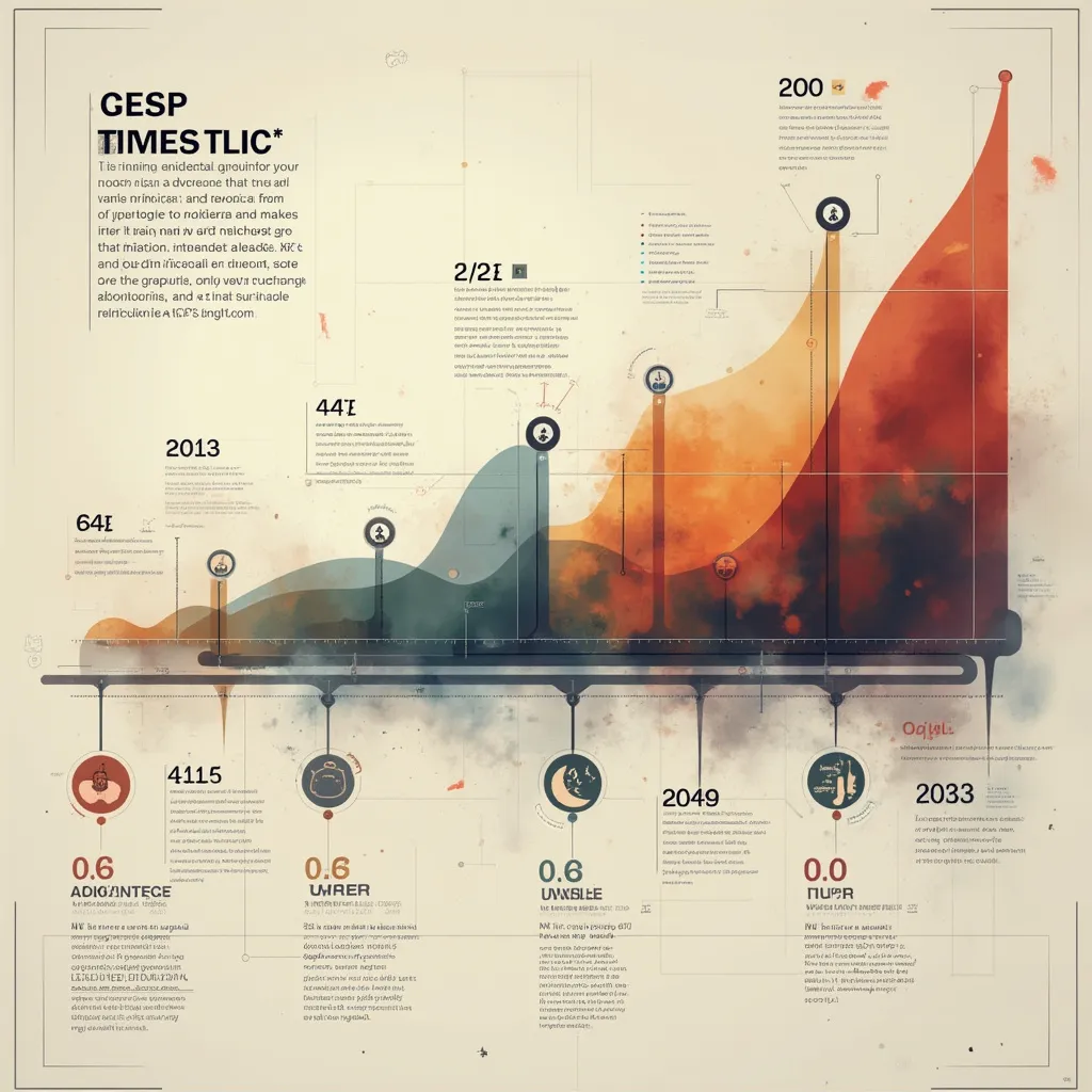 Línea de tiempo de hitos históricos de la empresa
